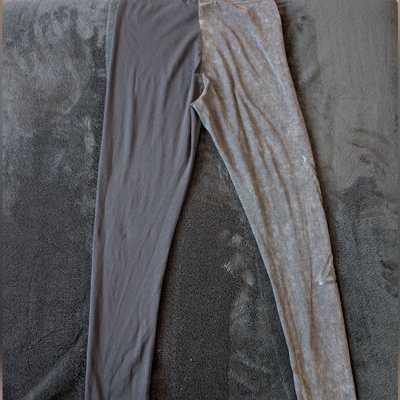 Killstar Grave Bound Split Acid Wash Black Goth Witch Alt Core Leggings Occult S - Picture 7 of 15